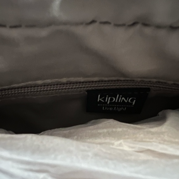 Kipling Abanu Convertible Bag, Black, Lightweight, New with Tags - Picture 7 of 7